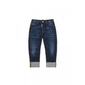 Džíny dsquared2 combat jean trousers modrá 10y