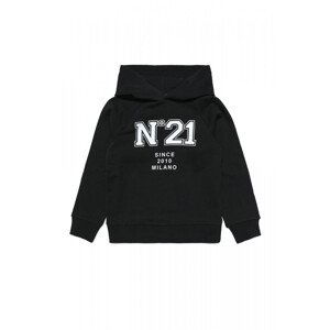Mikina no21 sweatshirt černá 4y