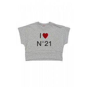 Tričko no21 t-shirt šedá 12y