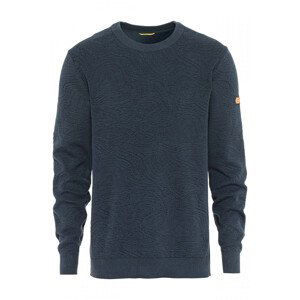 Svetr camel active knit 1/1 crewneck modrá xxl