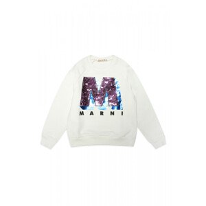 Mikina marni sweat-shirt bílá 14y