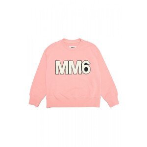 Mikina mm6 sweat-shirt růžová 6y