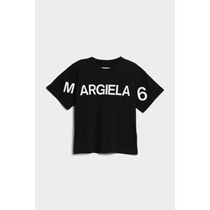 Tričko mm6 t-shirt černá 4y