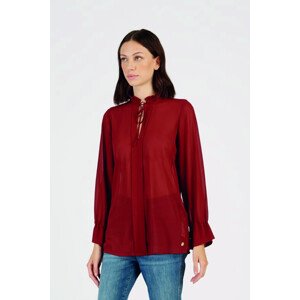 Košile la martina woman shirt l/s georgette oranžová 4