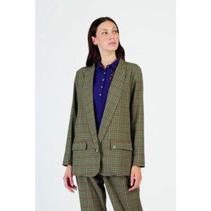 Blejzr la martina woman jacket twill jaquard hnědá 42