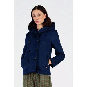 Bunda la martina woman outdoor eco-shearling modrá 1