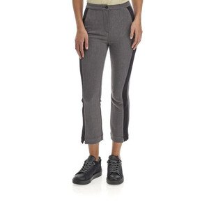 Kalhoty la martina woman trousers double crepe st šedá 26