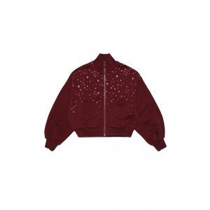 Mikina no21 sweatshirt fialová 10y