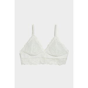 Spodní prádlo karl lagerfeld tailored lace bra bílá s