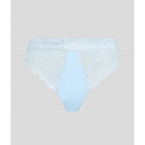 Spodní prádlo karl lagerfeld tailored lace bikini brief modrá m