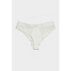 Spodní prádlo karl lagerfeld tailored lace bikini brief bílá l