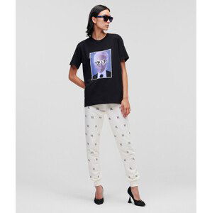 Tričko karl lagerfeld karl archive t-shirt černá m