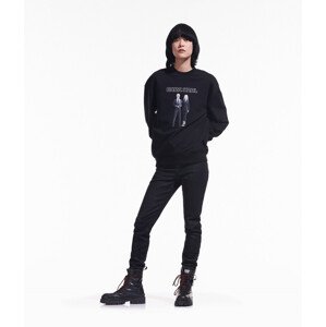 Mikina karl lagerfeld klxcd avatar sweatshirt černá s