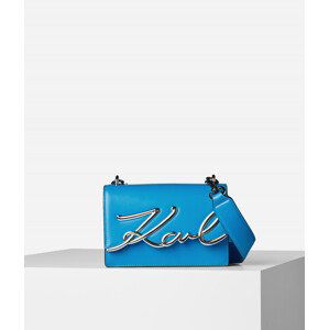 Kabelka karl lagerfeld k/signature sm shoulderbag modrá none