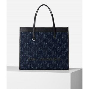 Kabelka karl lagerfeld k/skuare lg tote denim černá none