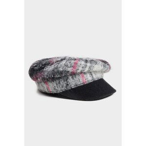 Čepice karl lagerfeld k/skuare wool biker hat různobarevná none