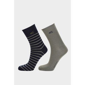 Ponožky camel active women socks 2er stripes modrá 39/42