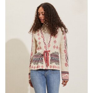 Svetr odd molly belinda short cardigan hnědá 1