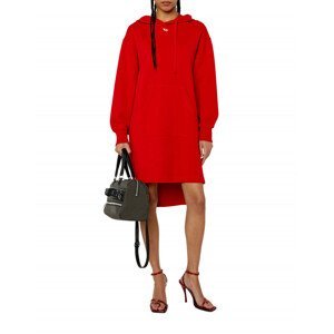 Šaty diesel d-ilse-d dress červená xs