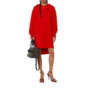 Šaty diesel d-ilse-d dress červená s