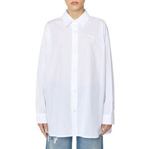 Košile diesel c-bruce-b shirt bílá xs