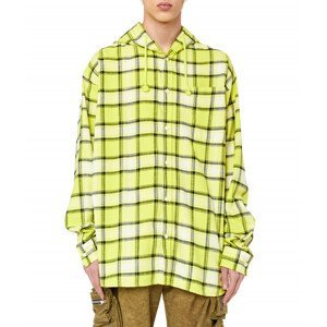 Košile diesel s-dewny-hood shirt zelená 48