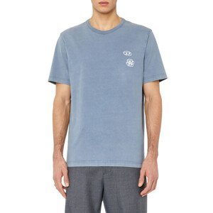 Tričko diesel t-just-g14 t-shirt modrá m
