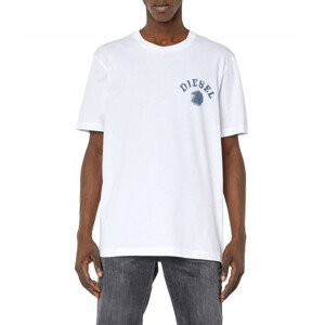 Tričko diesel t-just-k3 t-shirt bílá l