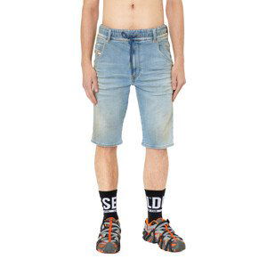 Šortky diesel d-krooshort-z-t shorts modrá 32