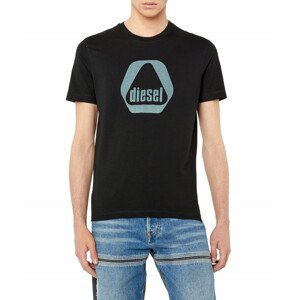Tričko diesel t-diegor-g10 t-shirt černá m