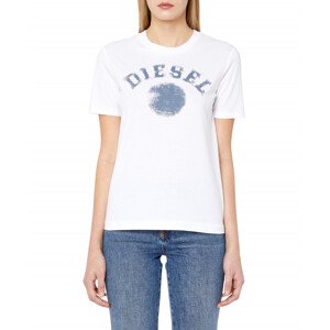 Tričko diesel t-reg-g7 t-shirt bílá l