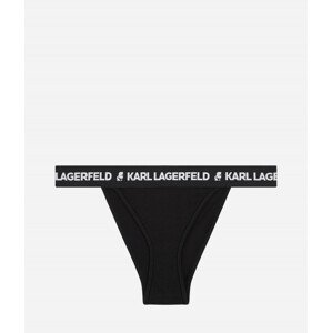 Spodní prádlo karl lagerfeld logo brazilian černá l
