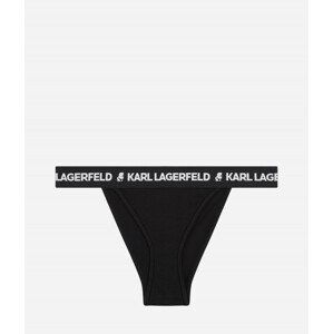 Spodní prádlo karl lagerfeld logo brazilian černá s