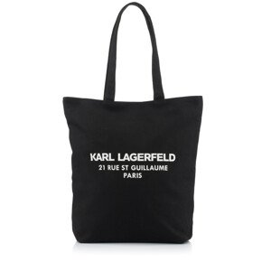 Taška karl lagerfeld rsg small canvas shopper černá none