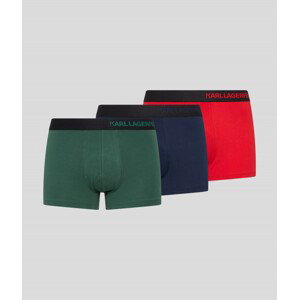 Spodní prádlo karl lagerfeld hip logo trunk 3-pack různobarevná xs