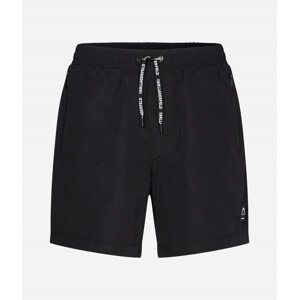 Plavky karl lagerfeld tonal aop med boardshorts černá s