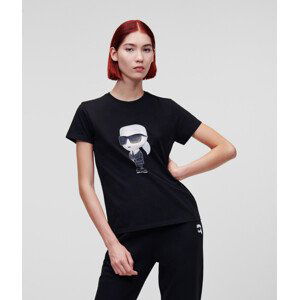 Tričko karl lagerfeld ikonik 2.0 karl t-shirt černá s