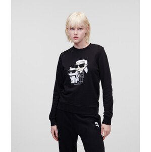 Mikina karl lagerfeld ikonik 2.0 sweatshirt černá m