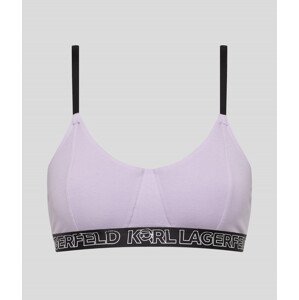 Spodní prádlo karl lagerfeld ikonik 2.0 bralette růžová m