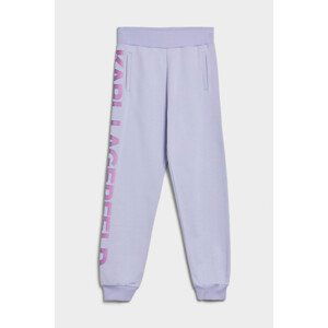 Tepláky karl lagerfeld big logo sweat pants fialová xs