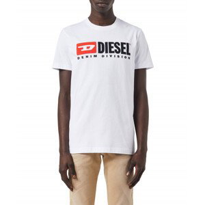 Tričko diesel t-diegor-div t-shirt bílá l