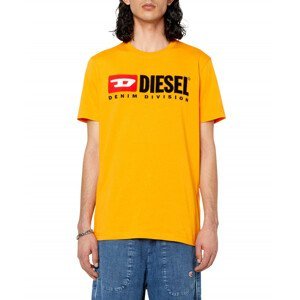 Tričko diesel t-diegor-div t-shirt oranžová s