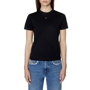 Tričko diesel t-reg-microdiv t-shirt černá s