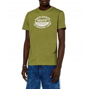 Tričko diesel t-diegor-k60 t-shirt zelená l