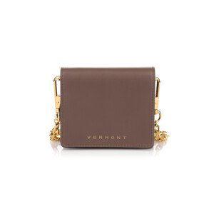 Crossbody vermont chain wallet hnědá none