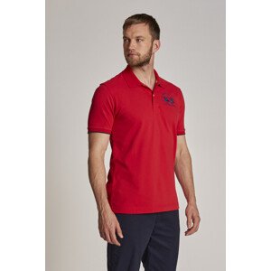 Polokošile la martina man polo s/s piquet piquet str červená l