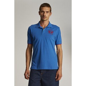 Polokošile la martina man polo s/s piquet piquet str modrá l