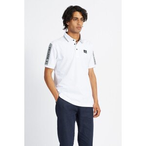 Polokošile la martina man polo s/s pima cotton pique bílá xl