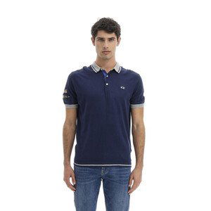 Polokošile la martina man tricot polo s/s cotton modrá l