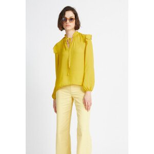 Halenka la martina woman blouse l/s spring george žlutá 1